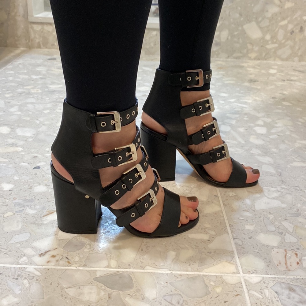 Black Laurence dacade heels - Picture 2 of 4